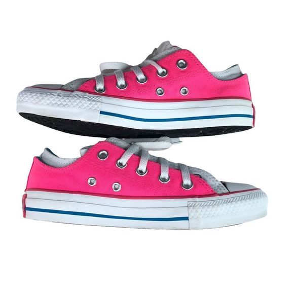 Unisex Converse All Star Chuck Taylor Double Upper Low Top sz 3M/5W - Picture 6 of 10